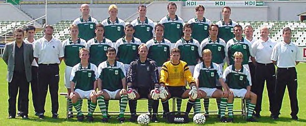 Der FC Sachsen zur Regionalliga-Saison 2000/01