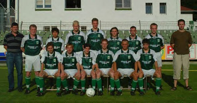Unsere Zweite vor der Landesliga-Saison 2002/03