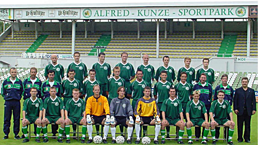 Das Team zur Oberliga-Saison 2002/2003