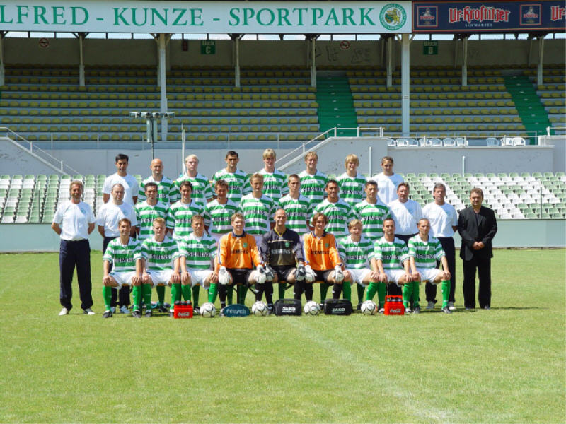 Das Team zur Regionalliga-Saison 2003/2004