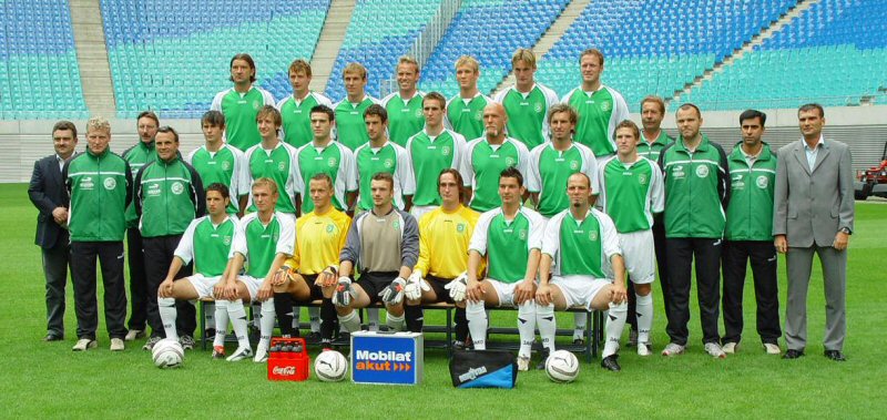 Das Oberliga-Team Saison 2004/05